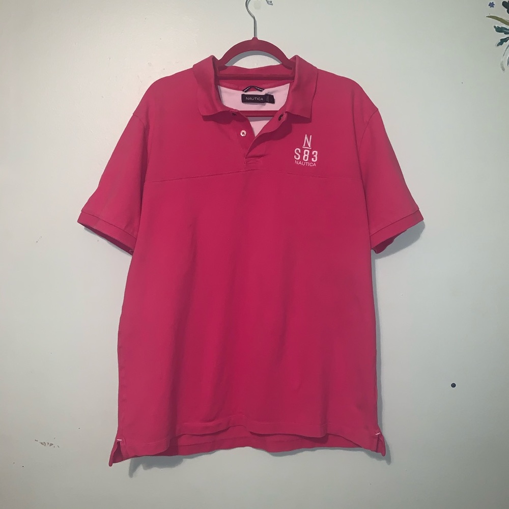 Pink Nautica Polo